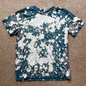Bleached Bella & Canvas tee